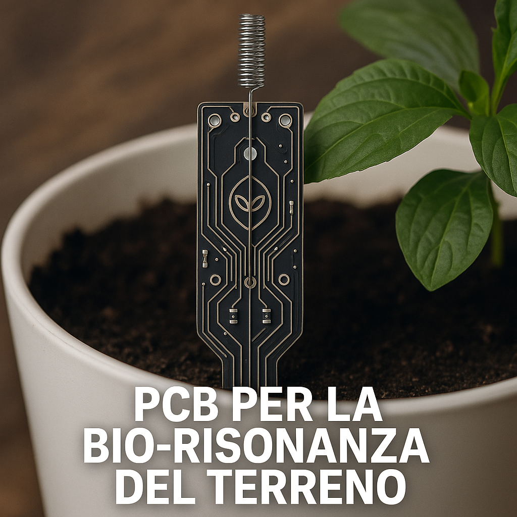 🌱 Antenne PCB per la Bio-Risonanza del Terreno