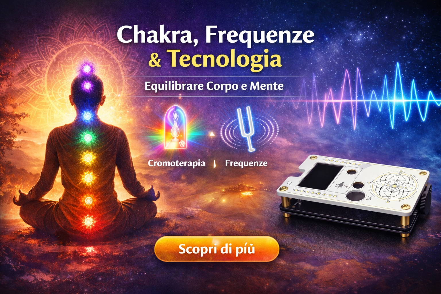 👉 Chakra: cosa sono e come la tecnologia può aiutarti a lavorarci
